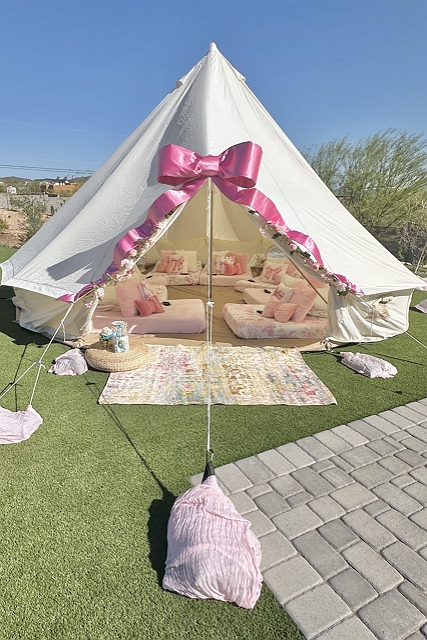 Bell Tent Sleepovers & Glamping in Arizona | AZ Sleepy Teepee