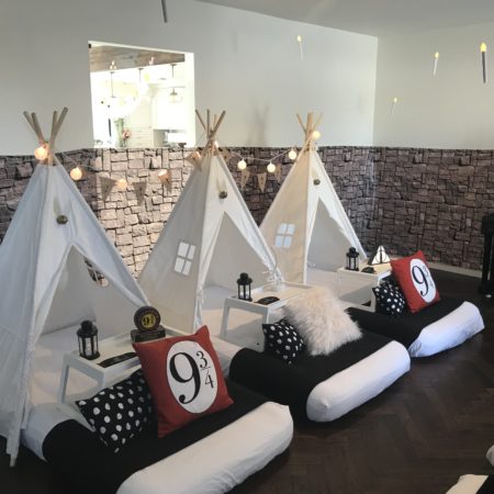 Magical Wizards Party Theme Teepee Party Harry Potter Theme Sleepy Teepee unique party experience, slumber parties (1)